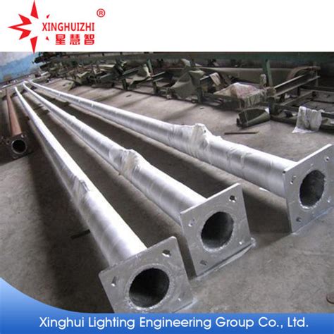 China 12m 6m Factory Decorative Antique Lamp Solar Street Hot DIP Galvanized Stainless Steel