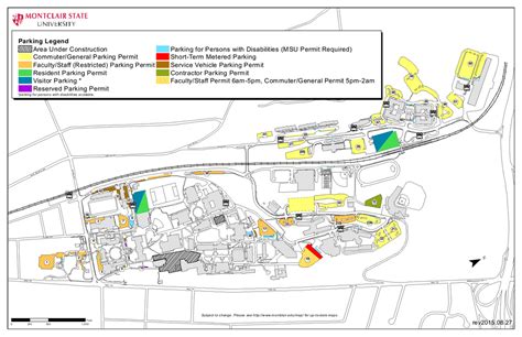 Montclair Campus Map