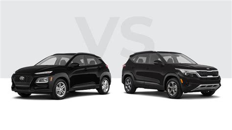 Hyundai Kona 2020 Vs Kia Seltos 2021 Lequel Est Le Meilleur