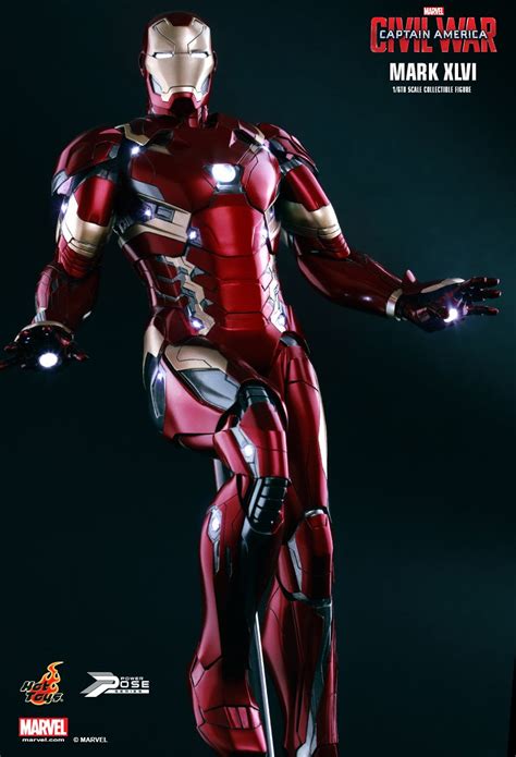 Hot Toys Civil War Iron Man Mark 46 Photos Order Info Marvel Toy News