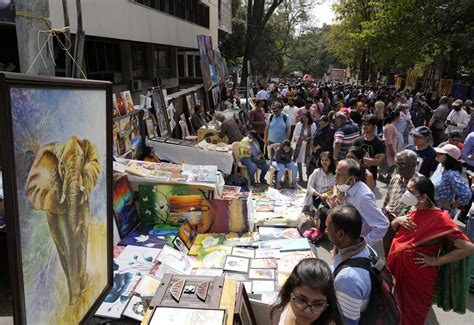 Chitra Santhe The Annual Art Fair Of Bengaluru Was Held At Karnataka