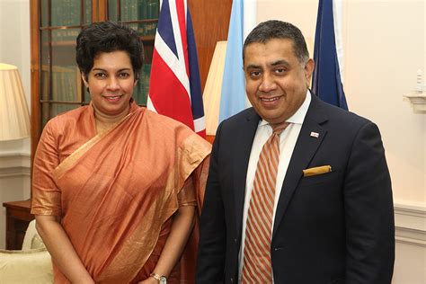 Sri Lankan High Commissioner Pays Farewell Call On The UK Minister Of