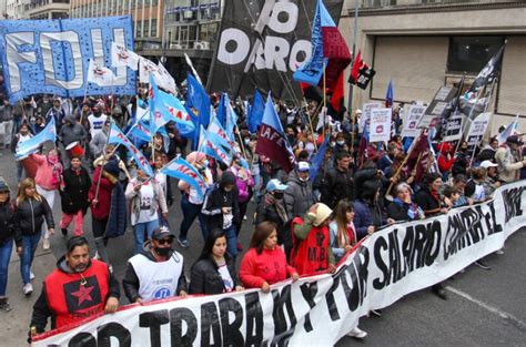 Unidad Piquetera cortó Puente Pueyrredón y acampará en Plaza de Mayo