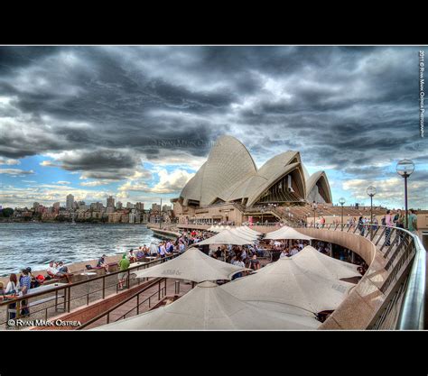 Heavy Rain Clouds Over Sydney Opera House Taken During A R Flickr