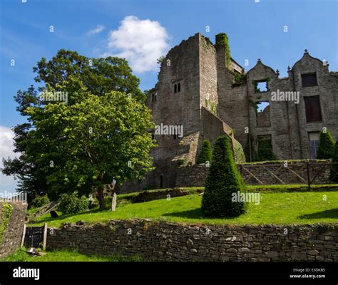 Hay Castle, Hay on Wye, Powys, Wales, UK Stock Photo - Alamy