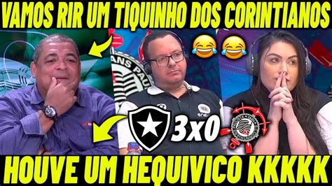 VAMOS RIR REAÇÕES DOS CORINTIANOS CORINTHIANS SE FERROU DE NOVO