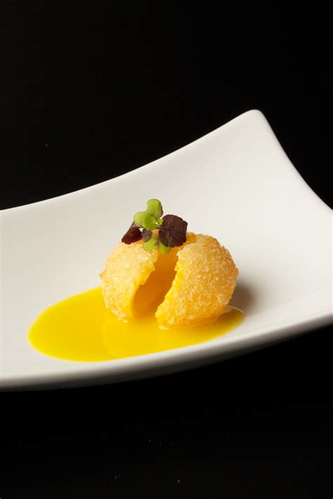 Deep Fried Egg Yolk Gastronomixs