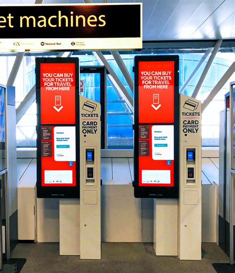 New Self Service Kiosk For The Gatwick Rail Station Evoke