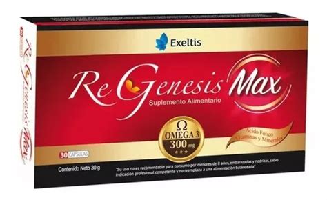 Regenesis Max C Psulas Blandas Pack Con Env O Gratis Cuotas Sin