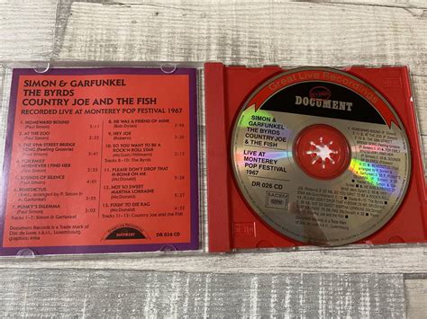 超希少LIVE CD SIMON GARFUNKEL THE BIRDS COUNTRY JOE AND THE FISH