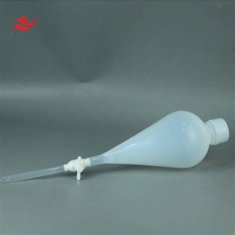 125ml PFA Separatory Funnel Hydrofluoric Acid Resistant Alternative To