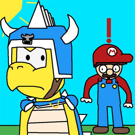 koopa general and mario reunite by DrawReese2News on Newgrounds