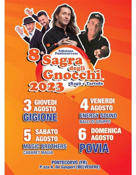 Sagra Degli Gnocchi Pontecorvo