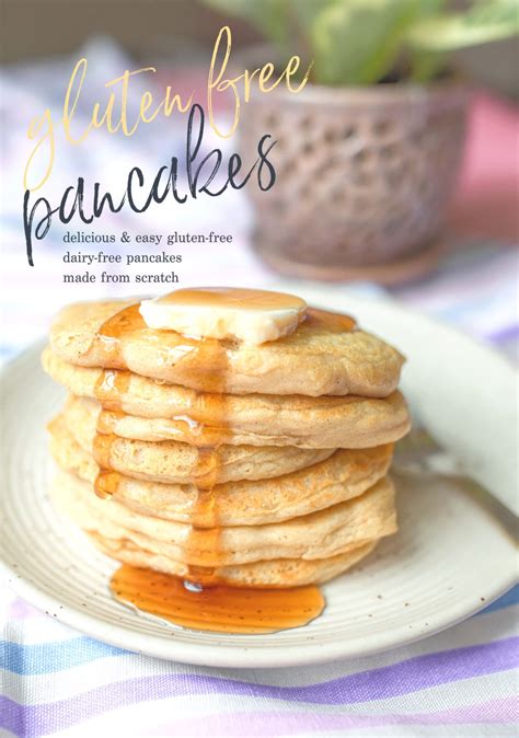 The Fluffiest Gluten Free Pancakes Made From Scratch Simply Taralynn