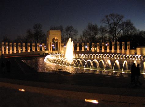 File:World War II Memorial at dusk.jpg - Wikipedia, the free encyclopedia