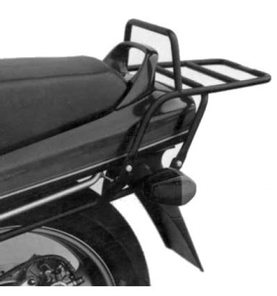 Portapacchi Nero Hepco Becker Rear Rack Per Honda Ntv