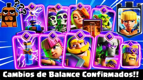 CONFIRMADO Nuevos Cambios De Balance Sneak Peek Temporada 59 CLASH