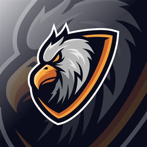 Premium Vector Eagle Mascot Esport Logo