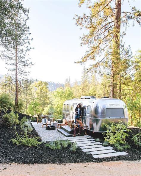 The New Airstream Hotel AutoCamp Autocamp Set Near Yosemite