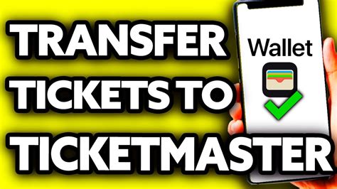 How To Transfer Tickets From Apple Wallet To Ticketmaster Youtube