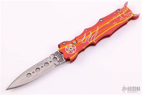 Devils Double Edge Auto Arizona Custom Knives