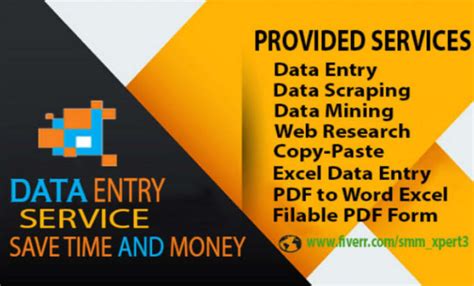 Do Accurate Data Entry Copy Paste Web Scrap Pdf To Excel By