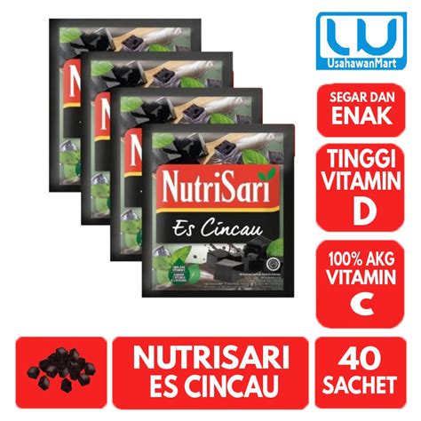 Jual Nutrisari Cincau 1 Renceng Isi 10 Sachet Shopee Indonesia