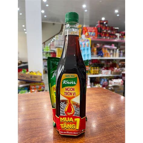 Nước mắm Knorr 750ml ( tặng 1 bịch hạt nêm Knorr 150g) | Shopee Việt Nam