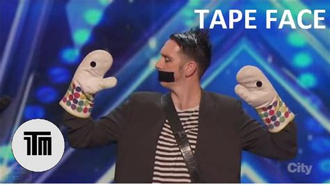 Amazing Tape Face America S Got Talent Youtube