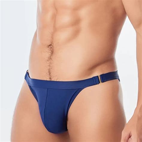 Cal O De Banho Masculino Roupa Interior Fina Biqu Ni De Cintura Baixa