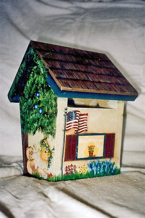 34 best images about Decorative Painting - Bird Houses on Pinterest ...