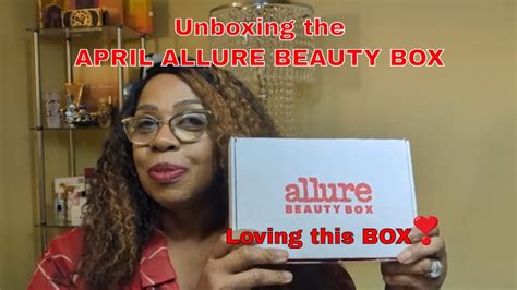 ALLURE BEAUTY BOX UNBOXING April Seasonedbeautiesunbox