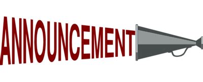 Announcements Clip Art - ClipArt Best