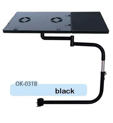 2 NB OK031 Full Motion Chair Clamping Keyboard Holder Laptop Desk Mouse