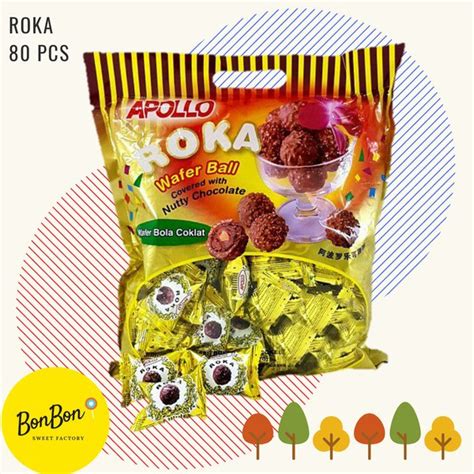 Jual Coklat Roka Cokelat Roka Wafer Ball Apollo Roka 70 Pcs Di Lapak