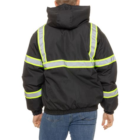 Arctic Quest High Visibility Bomber Jacket - Insulated - Save 63%