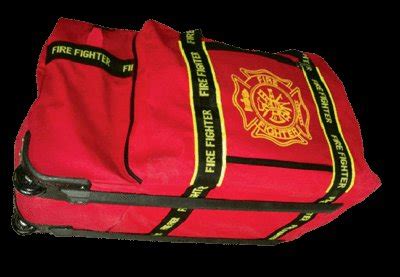 Ultimate firefighter gear bag with wheels