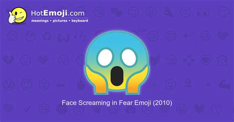 😱 Screaming Emoji Meaning with Pictures: from A to Z