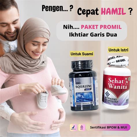 Jual Paket Promil Suami Istri Obat Pengental Sperma Pria Penyubur