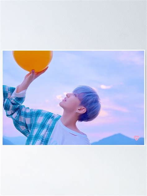 Seventeen Hoshi You Make My Day Set The Sun Version Poster For Sale