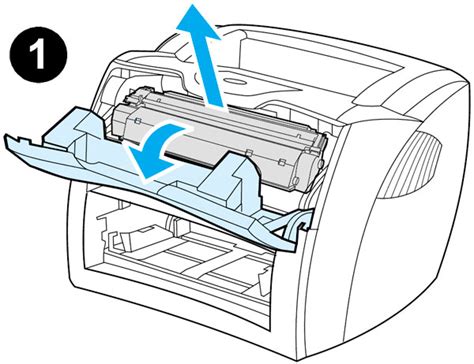 HP LaserJet 1200 HP LaserJet 1200 Cleaning Toner Cartridge Instructions ...