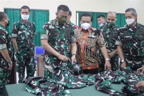 Dislitbangad Uji Coba Sertifikasi Seragam PDL TNI Produk Dalam Negeri