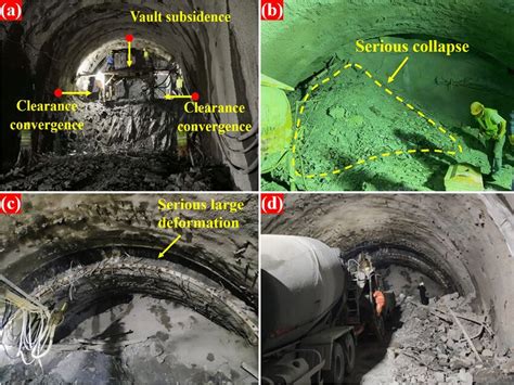 Photographs Are Showing Construction Sites Of The Soft Rock Tunnel A