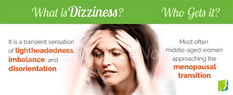 Dizziness Symptom Information Menopause Now