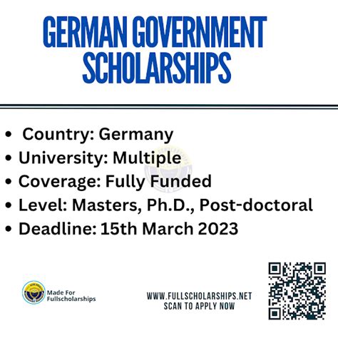 Fully Funded German Government Scholarships Without Ielts Classpawa