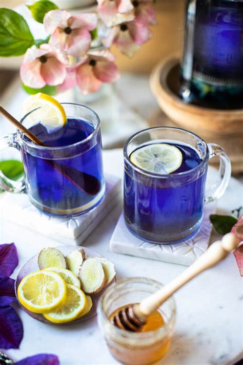 How To Make Thai Butterfly Blue Tea น้ำอัญชัน Simply Suwanee