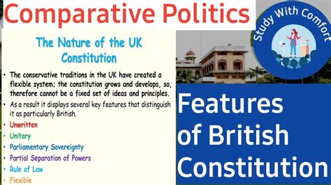 Features Of British Constitution Comparative Politics Deepika