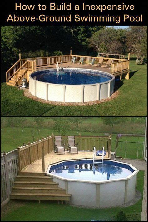 Building An Inexpensive Above Ground Swimming Pool 3 Essential Components Diy Projects For