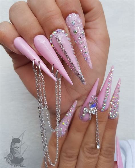 Pin by Susan Parker on εɱ૮ℓαωƶ 2 Nail piercing Nails Luxury nails