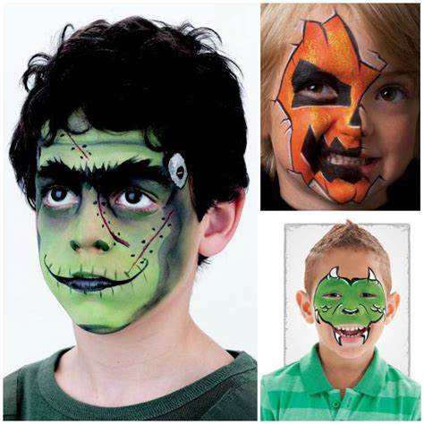 Kids Face Painting Ideas for Halloween